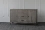 Grey Elm 3 Drawer 2 Door Sideboard - Signature