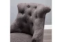 Lunado Charcoal Rolling Office Desk Chair - Detail