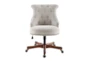 Lunado Natural Rolling Office Desk Chair - Front
