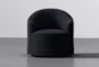 Navi Slate Swivel Barrel Arm Chair - Signature