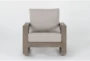 Malaga Outdoor Rocking Chair with Arms - Front