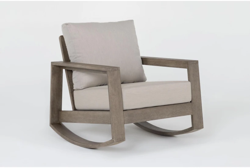 Malaga Outdoor Rocking Chair with Arms - 360