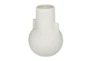 11 Inch Matte White Contemporary Bulb Vase - Signature