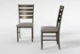 Ashford II Grey Dining Side Chair Set Of 2 - Side