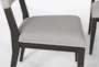 Pierce Espresso Dining Side Chair Set Of 2 - Detail