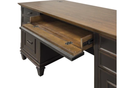 Belmont Desk | Small Pedestal Desks in Home Office Furniture and Decor