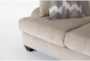 Sierra Foam IV Fabric  Chenille Sofa - Detail