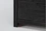 Derrie Black 5-Drawer Chest - Detail