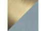 Clarity Light Blue Velvet Swivel Adjustable Bar Stool Set Of 2 - Material