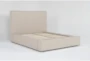 Porto Queen Upholstered Platform Bed By Nate Berkus + Jeremiah Brent - Side
