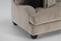 Sierra Foam IV Chenille 95" Fabric Sofa/Loveseat/Oversized Chair Set - Detail