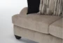 Sierra Foam IV Chenille 95" Fabric Sofa/Loveseat/Oversized Chair Set - Detail