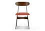 Kenji Orange Dining Chair  - Front