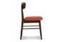 Kenji Orange Dining Chair  - Side
