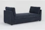 Bonaterra Midnight Blue Fabric 87" Chaise Lounge - Side