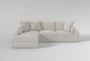 Shore 119" Fabric 2 Piece Sectional With Left Arm Facing Chaise By Nate Berkus + Jeremiah Brent - Signature
