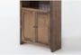 Westlawn 72" Brown Bookcase with Doors - Material