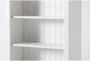 Westlawn 84" White Bookcase With Doors - Detail