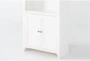 Westlawn 84" White Bookcase With Doors - Detail