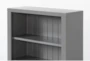 Westlawn 48" Grey Bookcase - Detail