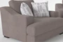 Lodge Velvet 96" Fabric Queen Sleeper/Loveseat/Oversized Chair Set - Detail
