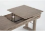 Cambria 60" Lift Top Trestle Desk - Detail