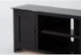 Mead Black 68" Modern TV Stand    - Detail
