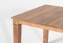 Hartfield II Brown Wood Rectangular Chocolate 66-90" Extendable Dining Table, Made in the USA - Detail