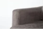 Basil Grey Fabric Queen Memory Foam Sleeper Sofa Bed - Detail