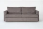 Basil Grey Fabric Queen Memory Foam Sleeper Sofa Bed - Signature