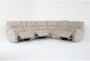 Anderson Sand 6 Piece Power Reclining Modular Sectional with Power Headrest & USB - Side