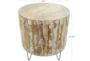 Russ Drum Round End Table - Detail