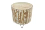 Russ Drum Round End Table - Material