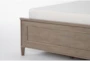 Cambria Grey King Wood Panel Bed - Detail