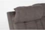 Halo II Grey 80" Power Reclining Sofa with Power Headrest & USB - Detail