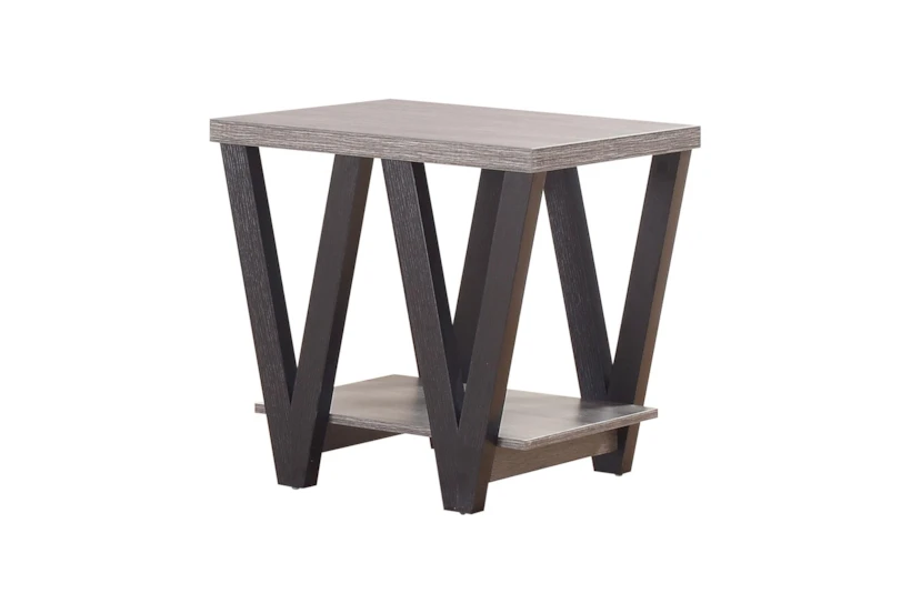 Victoria End Table With Storage - 360