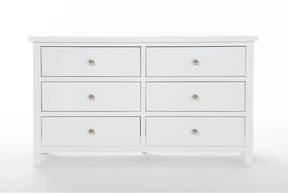 Larkin White II 6-Drawer Dresser