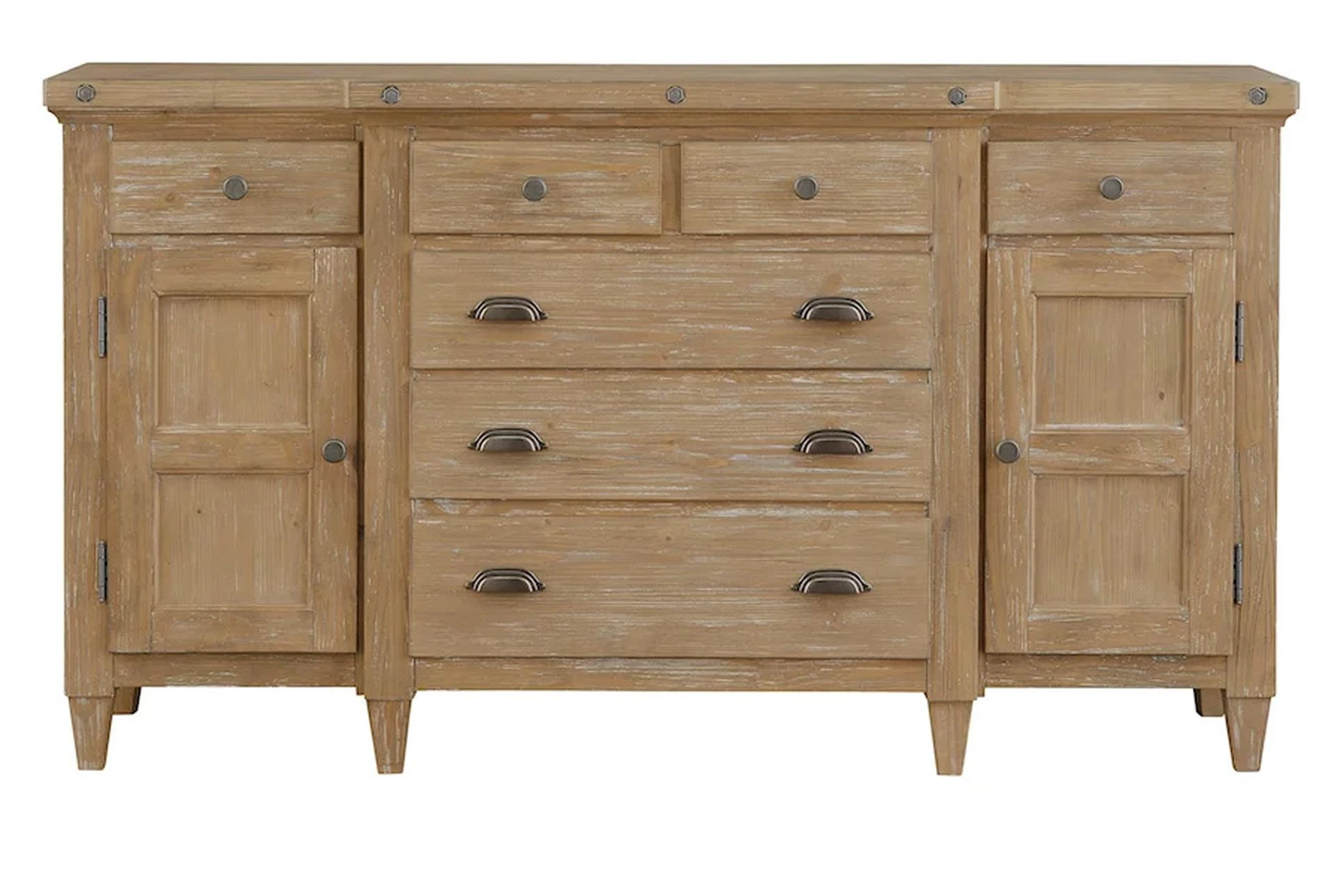 ELOISE 6-drawer dresser made in Canada in birch wood