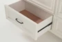 Presby White II 7-Drawer Dresser/Mirror - Hardware