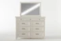 Presby White II 7-Drawer Dresser/Mirror - Signature
