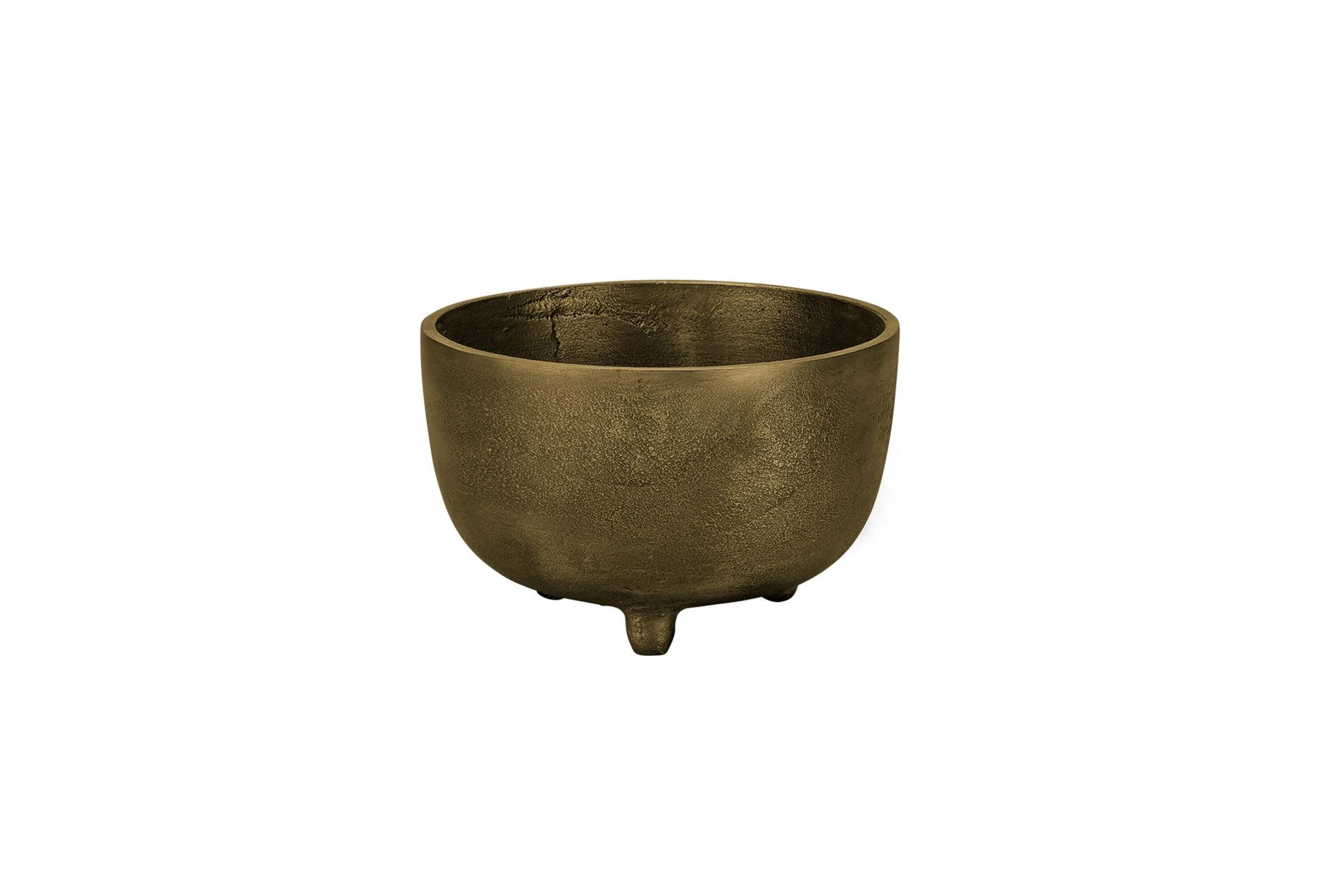 Antiqued Metal Decorative Bowl