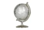 10" Silver Metal Disco Ball Globe Decor - Material