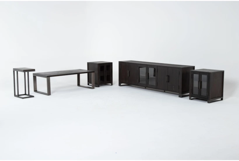 Lars 5 Piece TV Stand And Coffee Table Set - 360