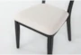 Kara Black Dining Chair Set Of 4 - Detail