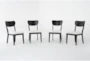 Kara Black Dining Chair Set Of 4 - Signature