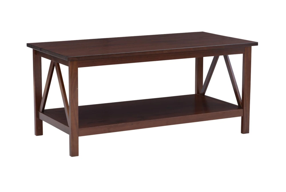 Triole Brown Coffee Table With Storage