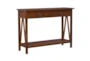 Triole Brown Entryway Console Table With Storage - Signature