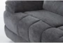 Cruz Smoke Grey 101" 3 Piece Power Reclining Modular Sofa with USB - Detail
