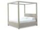 Rylan California King Upholstered Platform Canopy Bed - Front