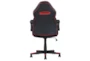 Sealy Black & Red Rolling Office Gaming Desk Chair - Back